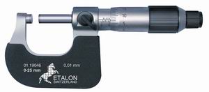 Микрометры серии ETALON Basic с ценой деления 0,01 мм