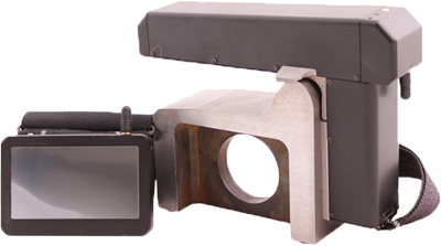 Laser profilometer of the surface of the riding of railway wheel pairs
