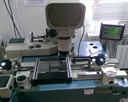 Microscope DIP-3 after modernization