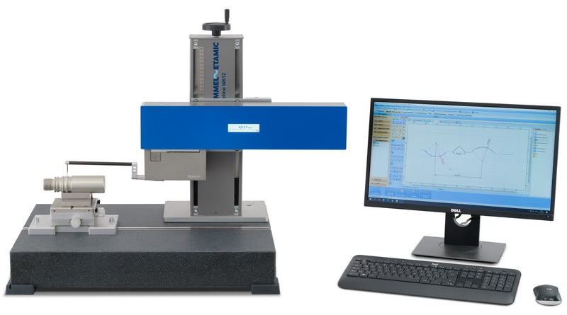 Waveline W612 with Digiscan measuring system for contour measurement and accessories