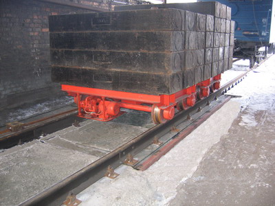 KODA-W wagon scales for static weighing TWS modification