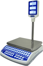 Connecting the scales to the cash register