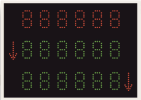 Duplicate display KODA KT2 for wagon scales