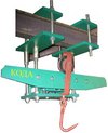 Monorail scales for static weighing modification W